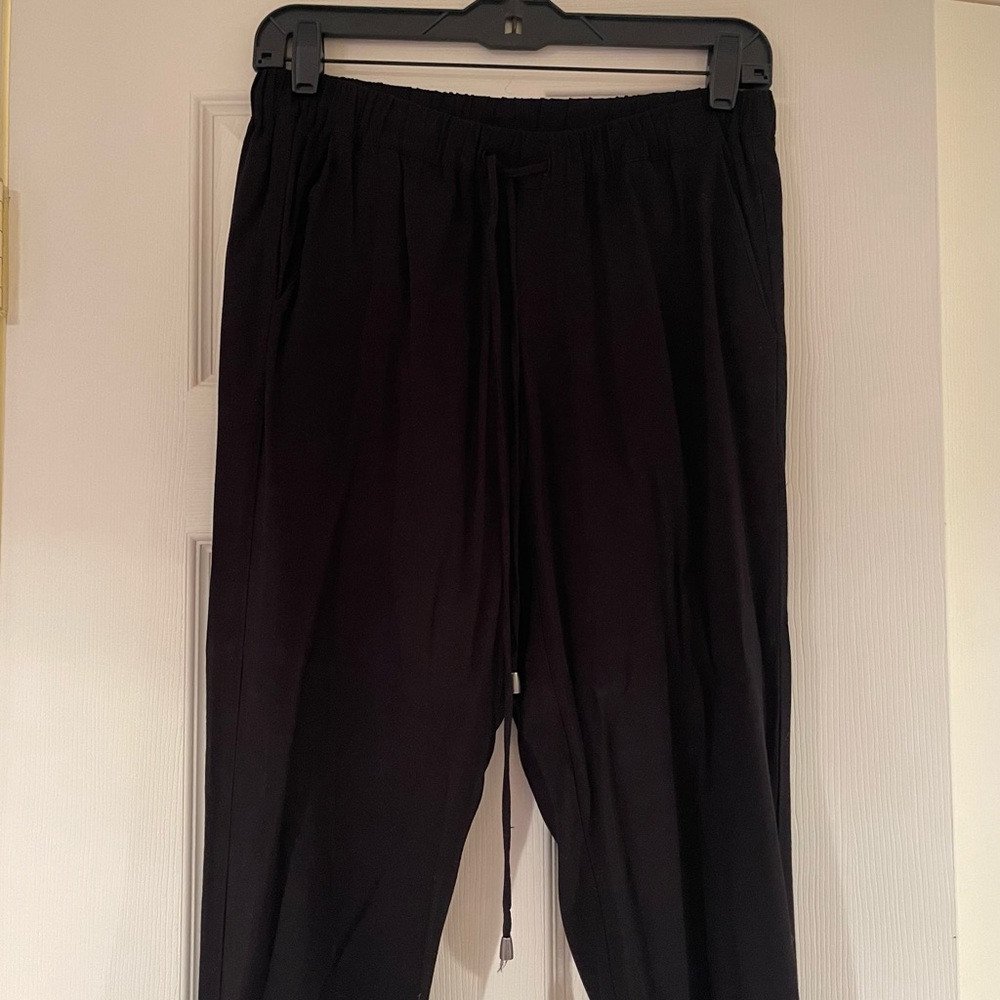 Splendid black cotton jogger